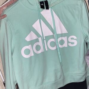 Adidas cropped hoodie